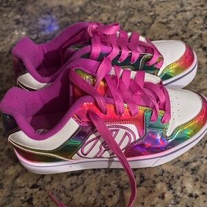 Heelys Rainbow and Pink Kids Sneakers‎